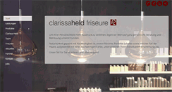 Desktop Screenshot of clarissaheld.de